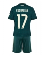 Otroške Nogometnih dresov Real Madrid Marc Cucurella #17 Gostujoči 2026-27 Kratki rokavi (+ hlače)